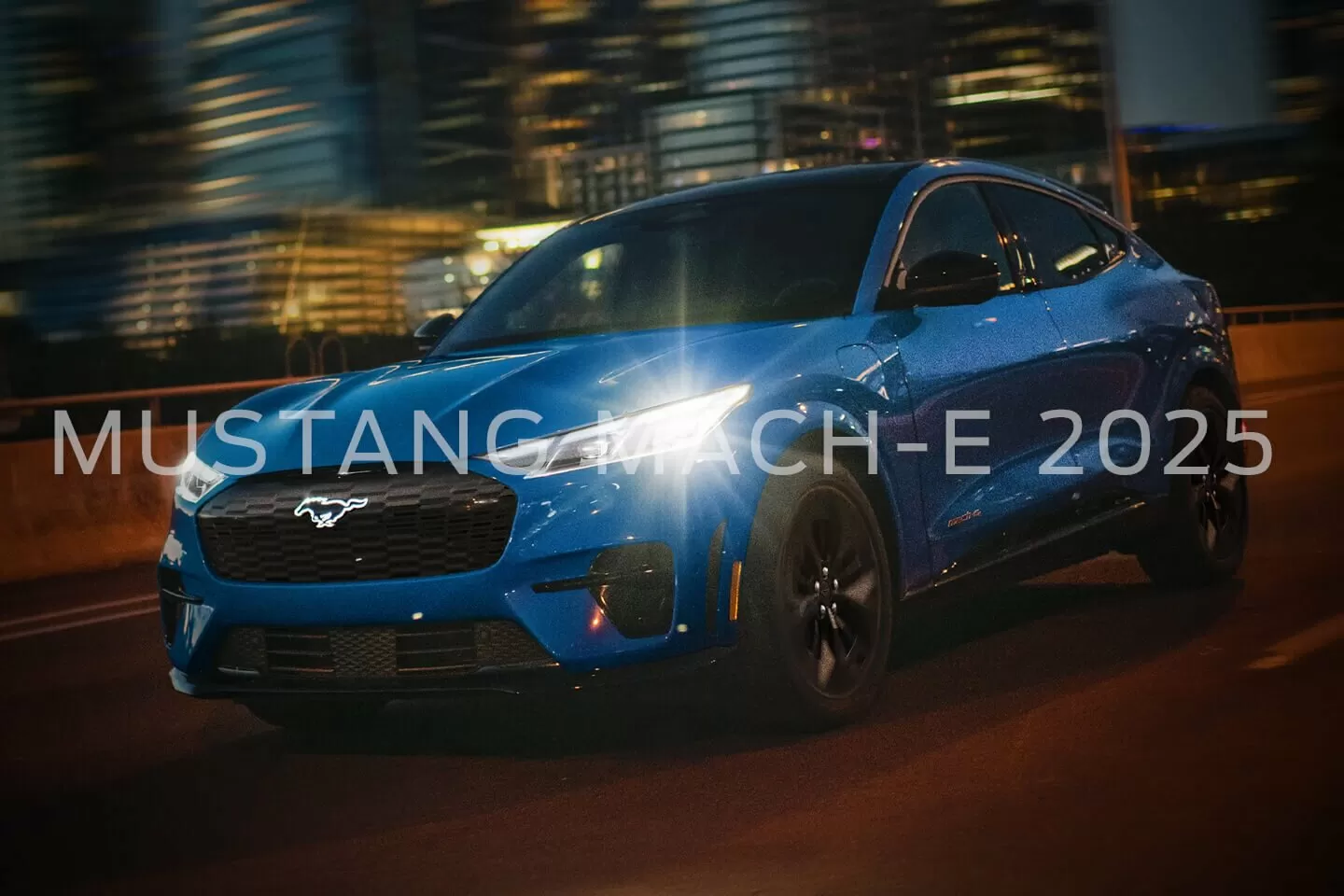 2025 Mustang Mach-E: more powerful and innovative electric SUV
